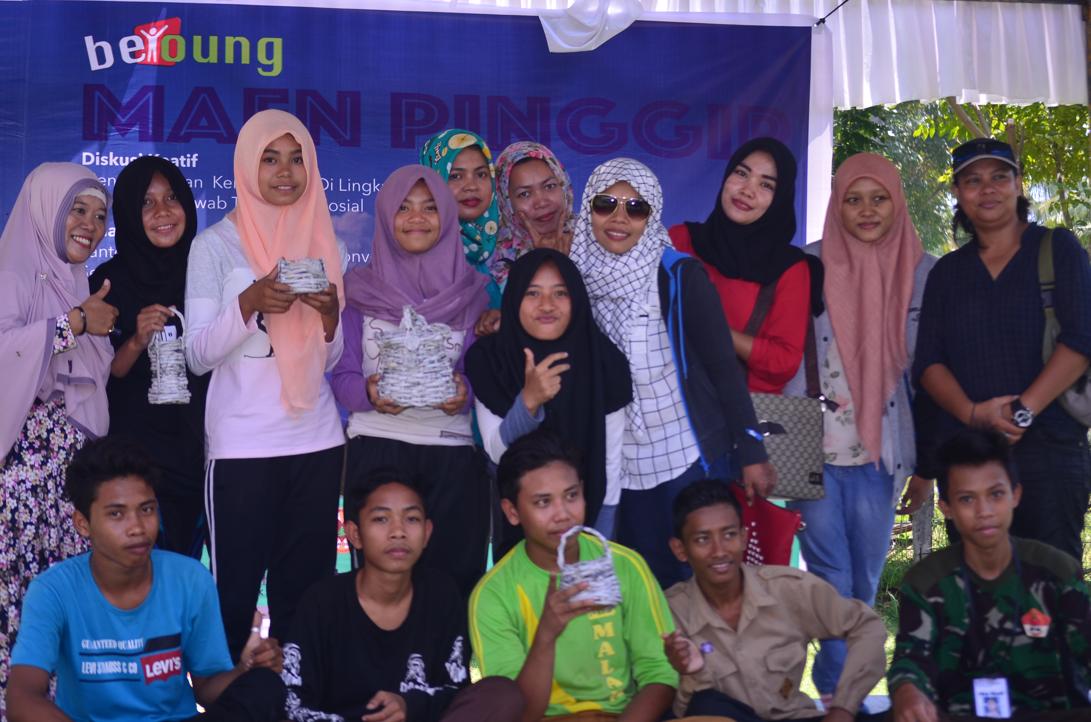 Be-Young; Mengolah Sampah dan  Mengolah Tubuh