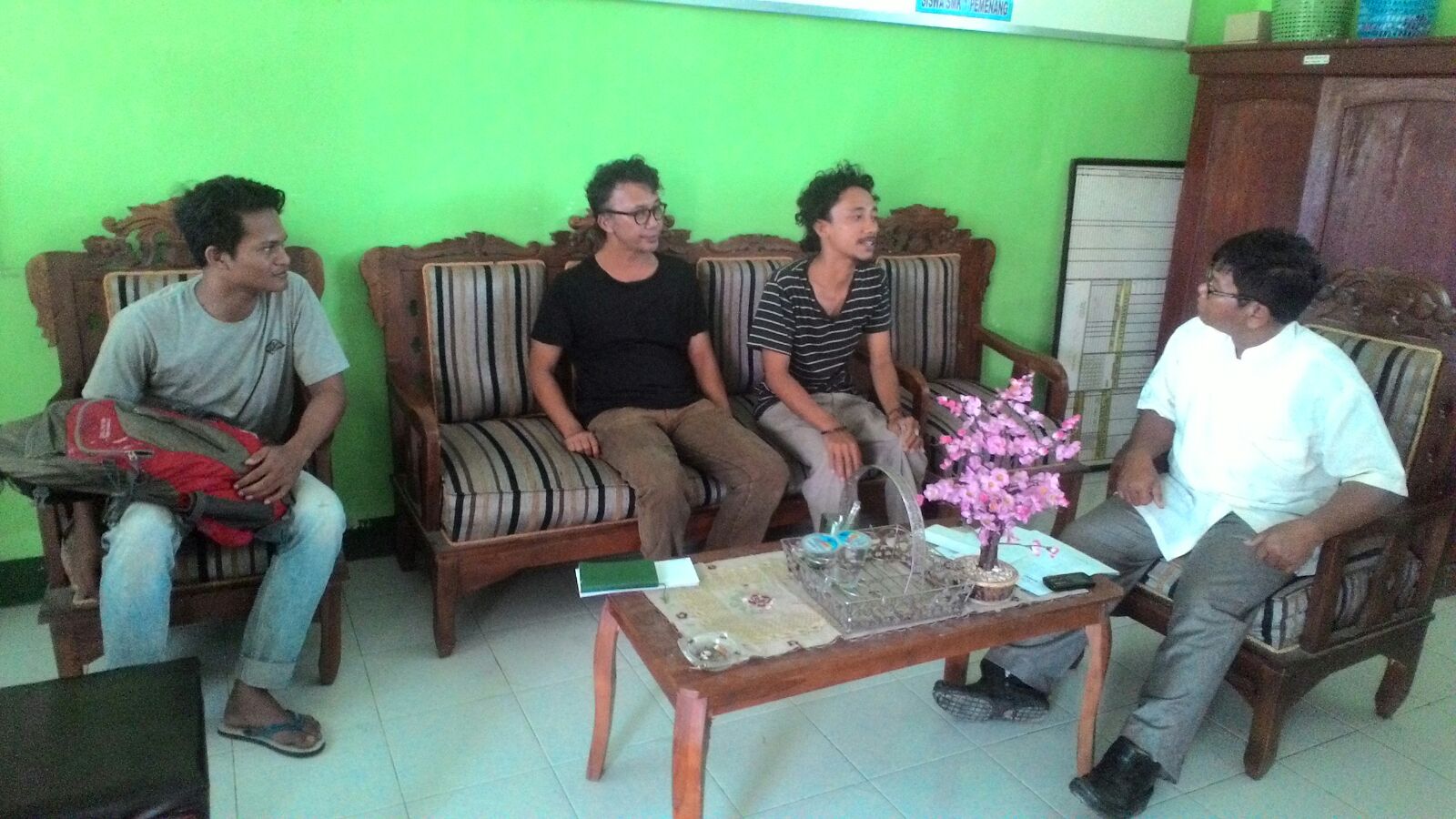 Kunjungan Ke SMKN 1 Pemenang